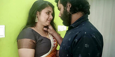 Vaishnavy and sharun long lip lock part 1, Vaiga and varun long lip lock, Lip lock romance, Saree lip lock romance, Lip lock