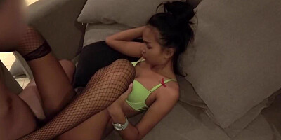 She did not stir after internal cumshot