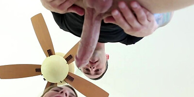Voracious teen pleases hung partner with amazing cock sucking