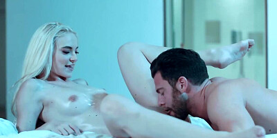 Sex replaces massage after the loving couple becomes excited