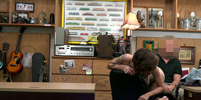 Harlow Harrison fucked by pawn shop owner Sean Lawless