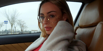 Blonde Lya Missy got picked up on the street