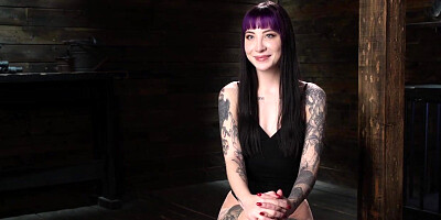 Tattooed Slave Suspended and Tormented