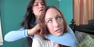 Two Girls Fighting In Nylons