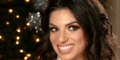 Classy Darcie Dolce poses for camera