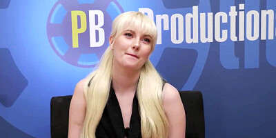 Smoking warm ash-blonde, Miss Melissa is gobbling fountains of new spunk in front of the camera