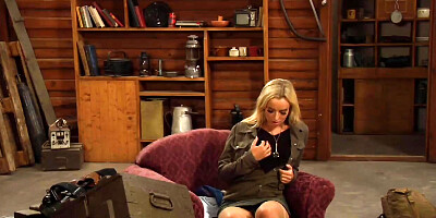 Naughty Big Natural Tits Slave Masturbates And Orgasms Hard