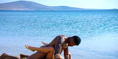 Liya Silver interracial adventures on private island