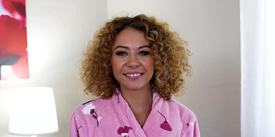 Sexy Allie Addison using her sexy weapons