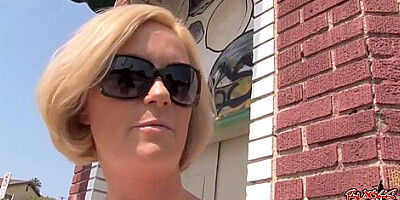 Blonde Lovely Cougar Banged by BBC