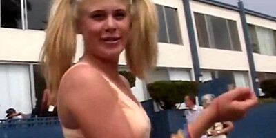 PREMIUMGFS - Tiny Summer solo teenager jerks