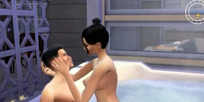 Dost ki shadishuda behan ko bath me le jaa ke choda Cartoon sex 2