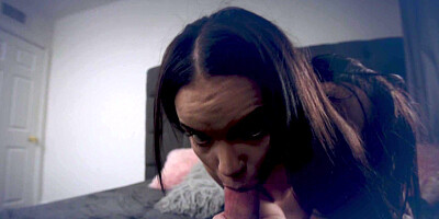 Horny teen Tory Bellamy sucks big throbbing cock good and proper