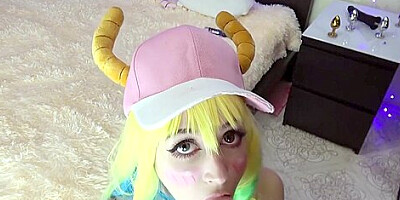 Cosplay Anal Young Amateur Teen Asshole Anime Girl Cum on Face Purple_Bitch