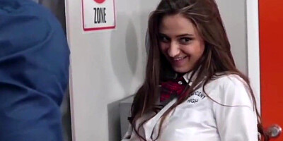 Big tits [censored] teen seduces teacher in classroom