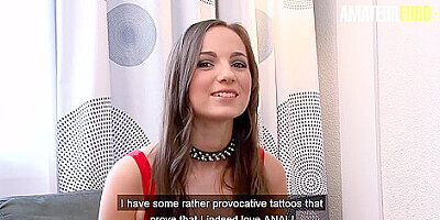 AmateurEuro - Kristy Black - Squirting Anal Fuck With Hot Ass teen 18+ Babe