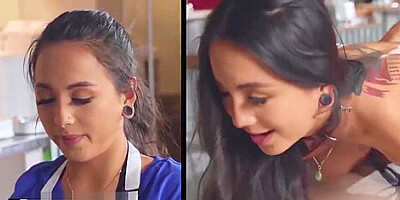 Look At Her Now - Kinky teen 18+ Mi Ha Doan gets pounded by homeless man