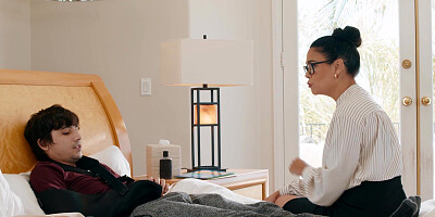 Surprise pussy fucking by Asian teacher