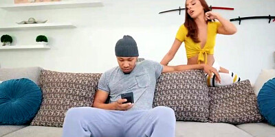 Diminutive breasted woman fell for Ricky and asked him to penetrate her sloppy brains out