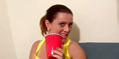 College teens 18+ showing asses and tits at party