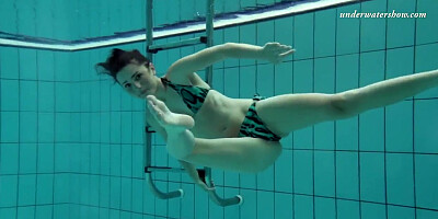 Underwater unspoiled torrid erotics with Markova