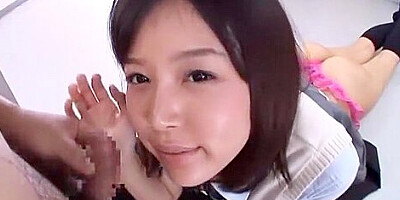 Horny Japanese whore Tsukasa Aoi in Amazing Ass, Blowjob JAV video