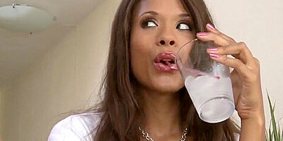 Keisha Kane and Tony talking about some random stuff in a room