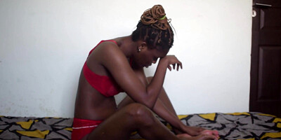 Aside View of Me and My Feet