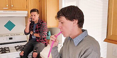 Jay And Rion Shared Eating Embers Pizza And Pussy