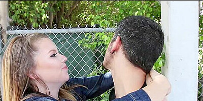 Willow Winters in Something Dripping Down Her Leg - TeenPies