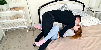 Petite teen 18+ Fucked By Tall Guy