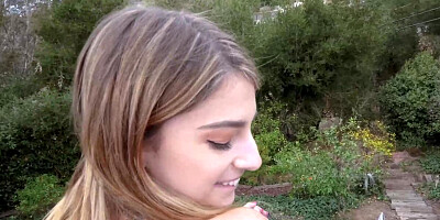 Kristie Scott caught nude gets fucked & spunked by daddy