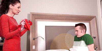 Scarlet fucks her step-son