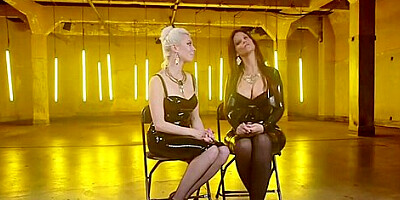 Sexy lesbians enjoy hardcore BDSM sex