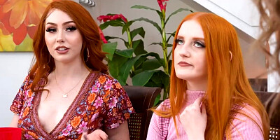 Nate cum all over Arietta and Cherry's perfect tits