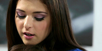 Petite latina facesits lesbian classmate