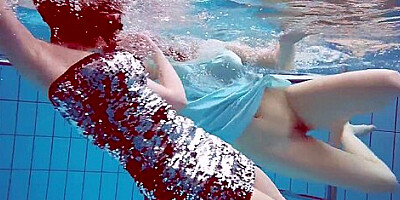 Hottest Underwater Girls Stripping Dashka And Vesta