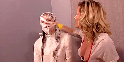 extreme sadistic mouth soaping and hair washing