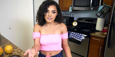 Ella Cruz gets a sticky reward after servicing thick dick