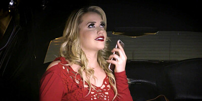 Thick blondie sucks rock hard cock and gets fucked well