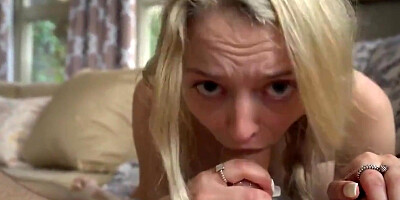 tiny teen gets creampied over and over