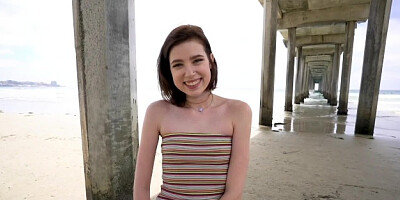 Real Teenagers - Smallish Uber-Cute Grae Stoke Screwed on Pornography Audition
