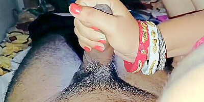 Indian Mom Riding Over Her Stepson Cock In Cowgirl Position