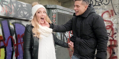 Cute Spanish girl fucks Alberto to get a discount