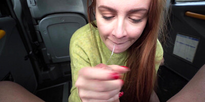 Eva Berger is sucking cock in POV