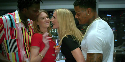 Mona Wales and Ashley Lane Have BIG BLACK COCK When Their Hubbies Are Out Of Town