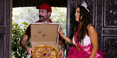 Babes take turns with male stripper on wedding party