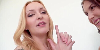 Vaginal Invasion And Anal Devastation - Timea Bella And Belle Claire