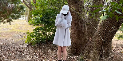 昼間の公園で野外露出♡人が近くを通る度にが興奮であそこがやばいことに♡takarisa-copule/女子大生/素人/カップル/スタイル抜群/公園/japanese amateure
