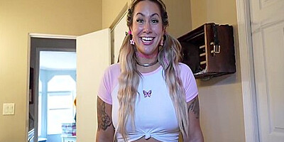 Kymber Leigh, Misty Meaner And Scott Trainor In Stepmom Catches Stepdaughter And Stepsister M In Shower 9 Min